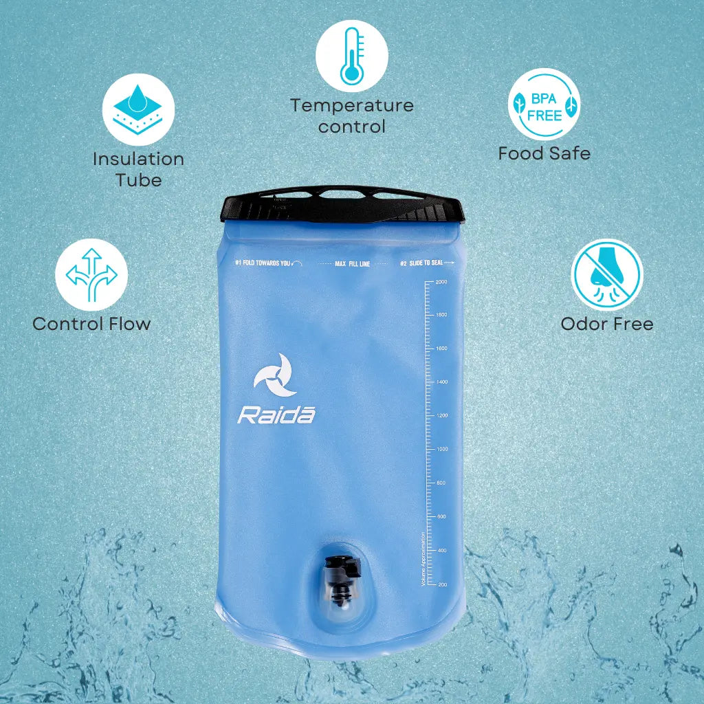 Raida Hydration Bladder with Insulation Cover