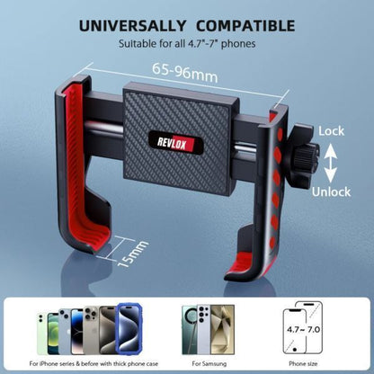 Raida-REVLOX Clutch RM Handlebar Phone Mount