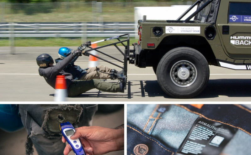 Raida UrbanR Motorcycle Jeans-Indigo Raw