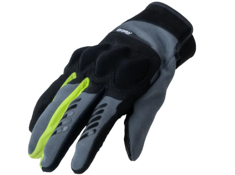 Raida Trailcraft Off-Road Gloves (Grey-Hiviz)