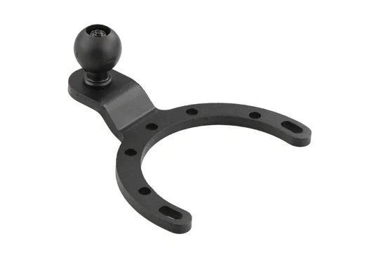 Ram Base - Large Gas Tank Base With 25mm (1") Ball For Motorcycles