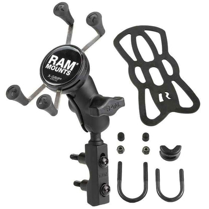 RAM® X-Grip® Phone Mount with Motorcycle Brake/Clutch Reservoir Base