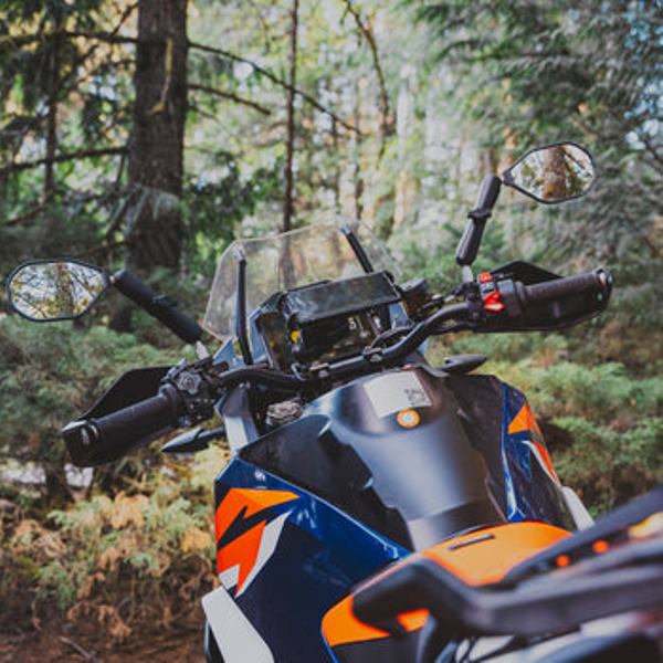 Ram-Tough Mirror Left Mirror+Ball-Ram-B-465LU