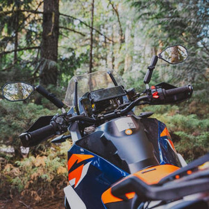 Ram-Tough Mirror Left Mirror+Ball-Ram-B-465LU