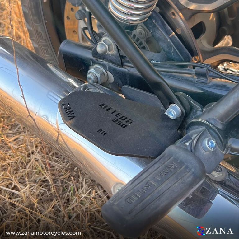 ZANA Rear Footrests Steel (Pair) for Meteor 350 - ZI-8395 - Riders Junction