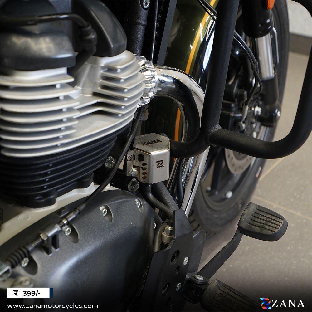 Rear Oil Reservoir Hex Cover for Super Meteor 650 by ZANA-ZI-8355