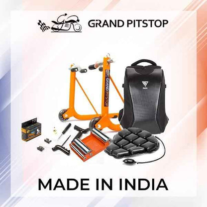 Rear Paddock Stand - Dismantlable Black - Grandpitstop