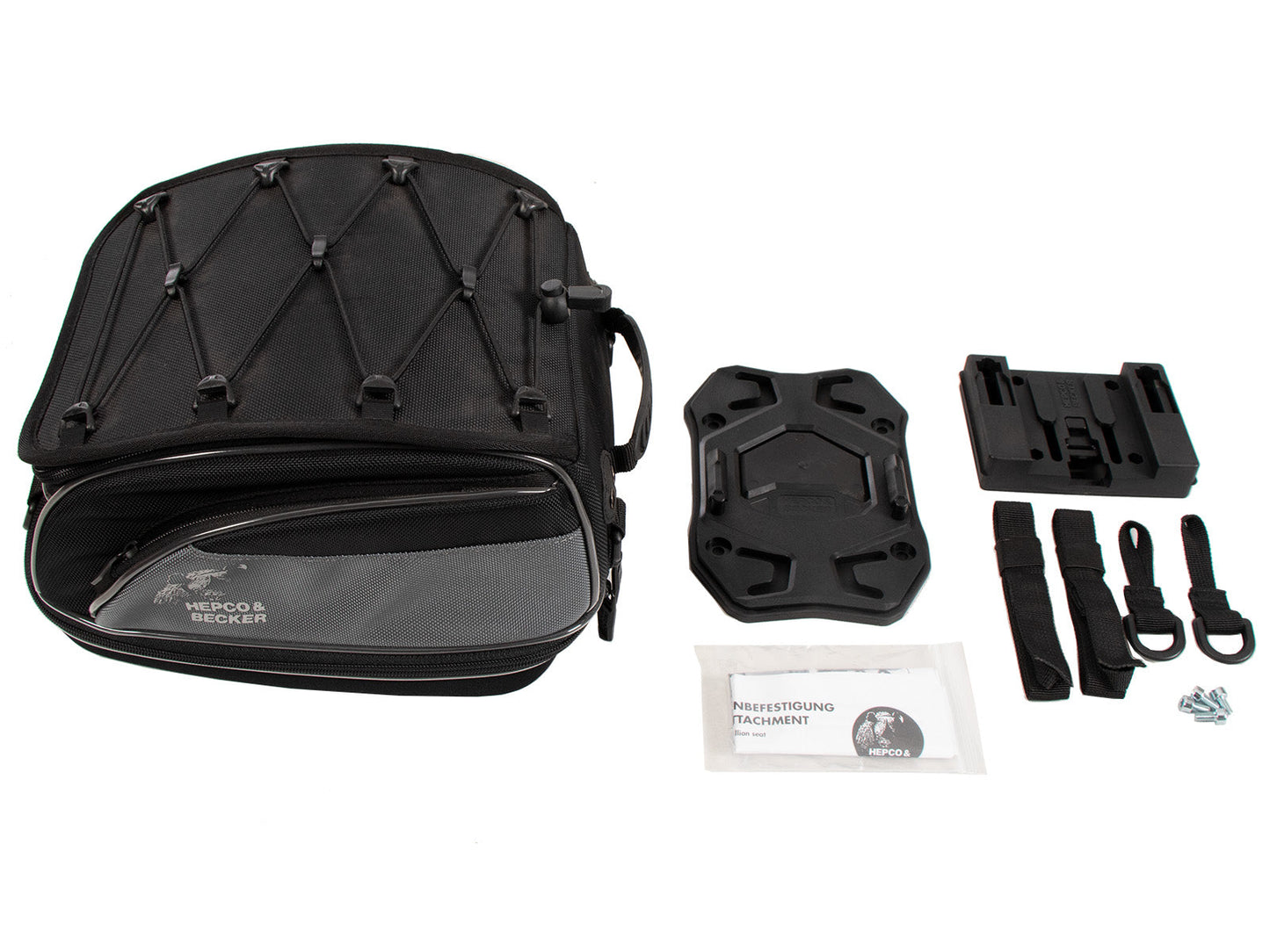 Rear Soft Bags Street (Incl. Seatpad Basic) - Hepco Becker - 640822 00 01