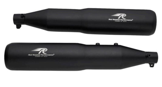 Red Rooster Performance Atlas Exhaust (Black) For Royal Enfield Classic 650