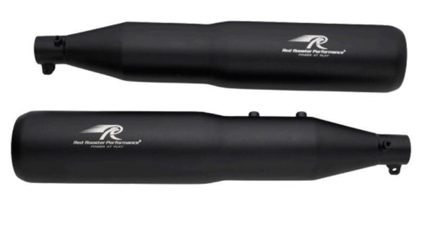 Red Rooster Performance Atlas Exhaust (Black) For Royal Enfield Classic 650