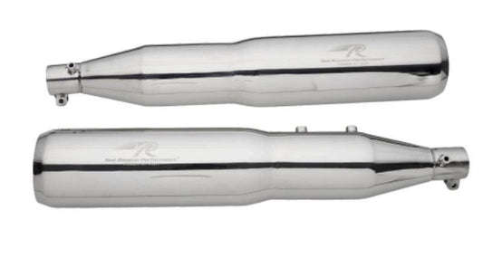 Red Rooster Performance Atlas Exhaust (Polish) For Royal Enfield Classic 650