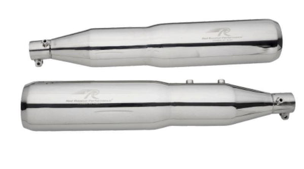 Red Rooster Performance Atlas Exhaust (Polish) For Royal Enfield Classic 650