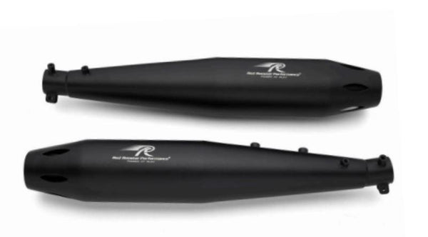 Red Rooster Performance Atlas Pro-Exhaust (Black) For Royal Enfield Classic 650