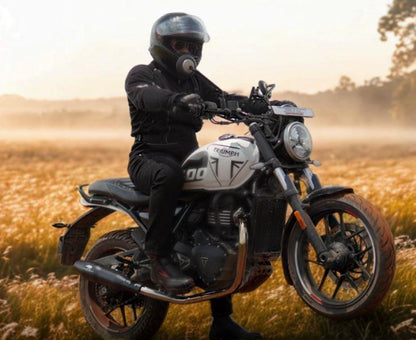 Red Rooster Performance-Blaze Premium Exhaust system For Triumph Speed 400 (Polish)