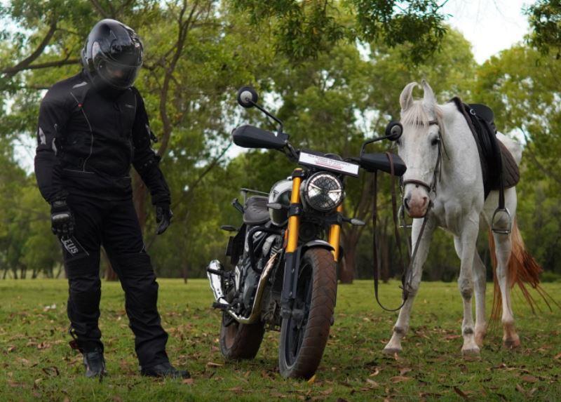 Red Rooster Performance-Blaze Premium Exhaust system For Triumph Speed 400 (Black)