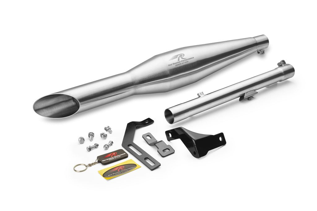 Red Rooster Rumbler Ace–Matte Exhaust for RE Classic Reborn 500 (post ...