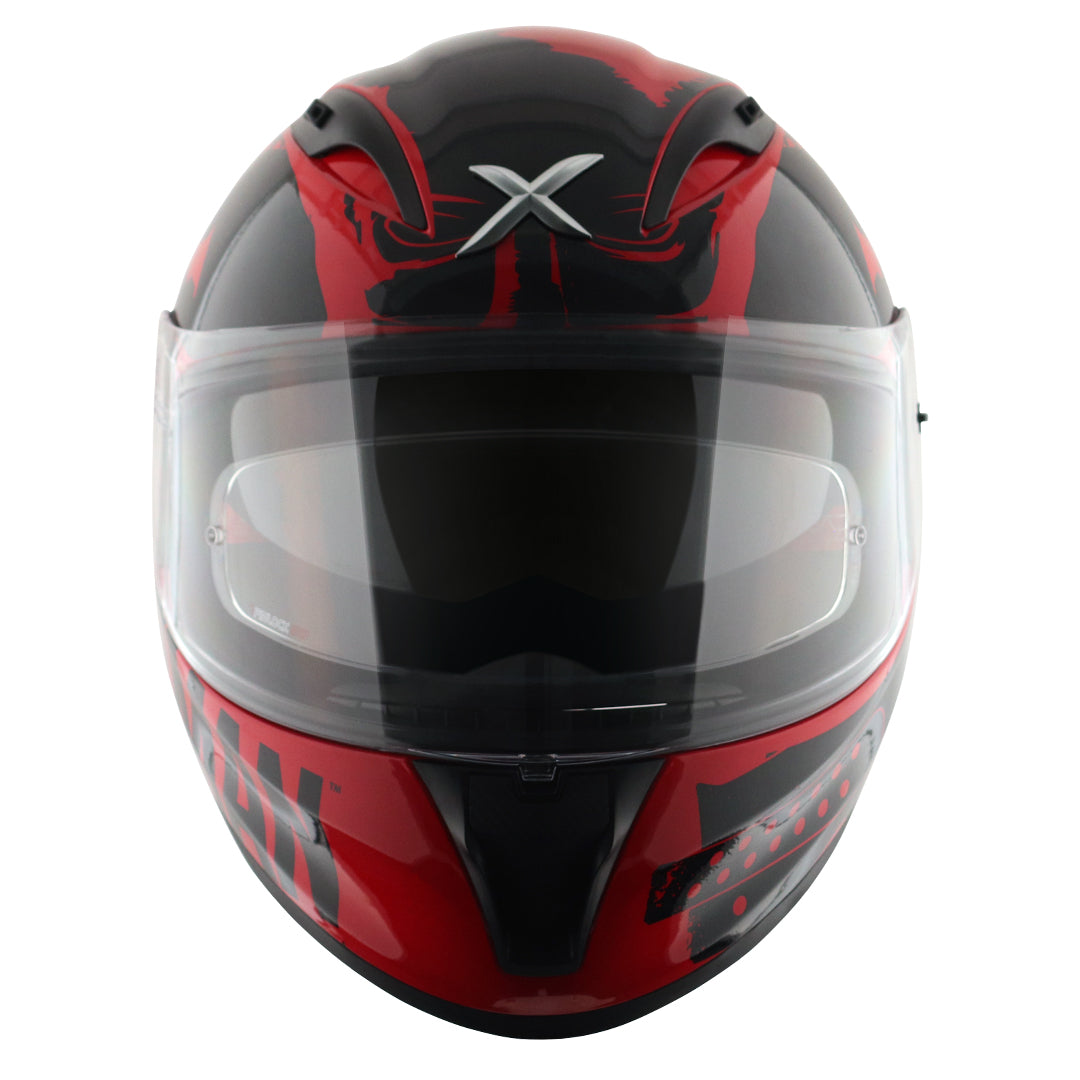 Axor Sstreet DC Batman Helmet (Red Black) - Riders Junction