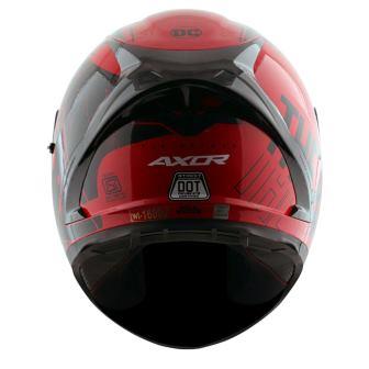 Axor Sstreet DC Batman Helmet (Red Black) - Riders Junction