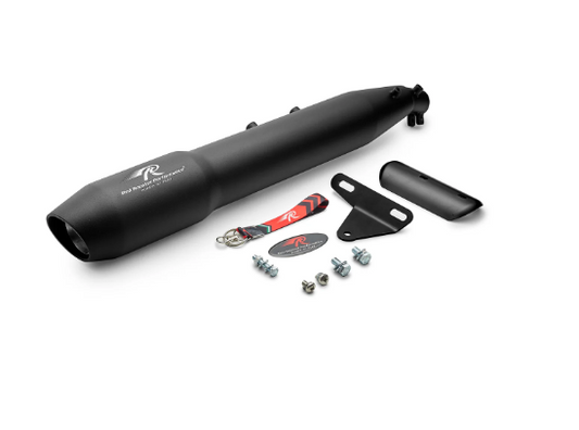 Red Rooster Pegasus Max Exhaust (Black)