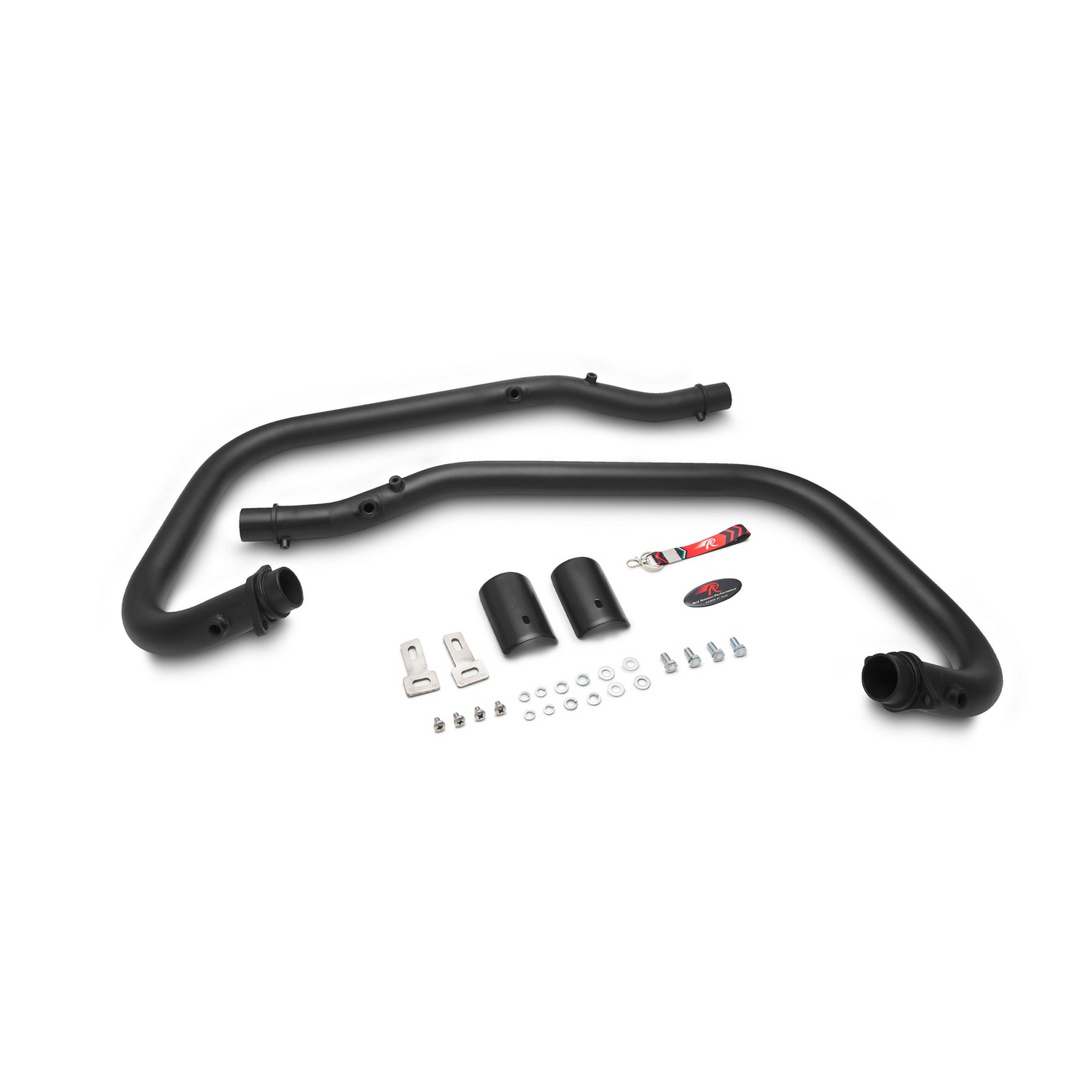 Red Rooster Performance Header Pipe for Royal Enfield Super Meteor 650 - Black