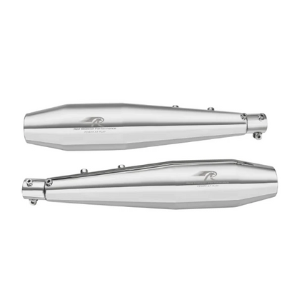 Red Rooster Performance Stellar Exhaust for Royal Enfield Interceptor 650/Continental GT 650 - Polish