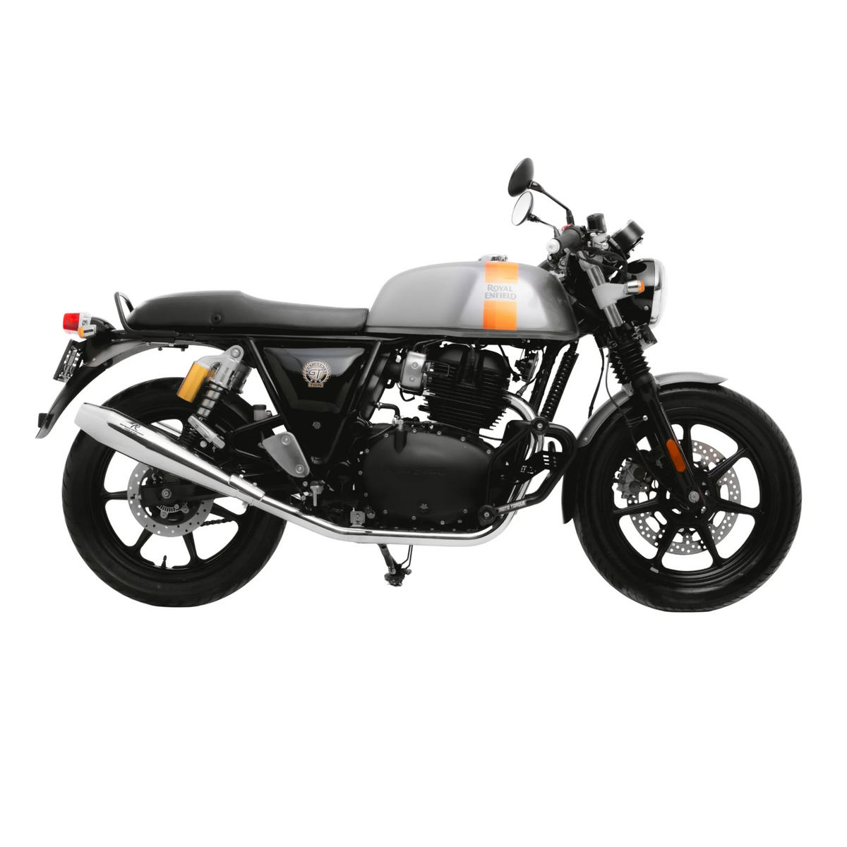 Red Rooster Performance Stellar Exhaust for Royal Enfield Interceptor 650/Continental GT 650 - Polish