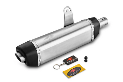 Red Rooster Performance Vertex Matte Exhaust for Royal Enfie