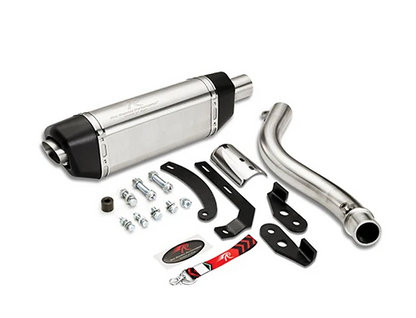 Red Rooster Performance Vertex Pro–Matte Exhaust for Royal Enfield Himalayan 450