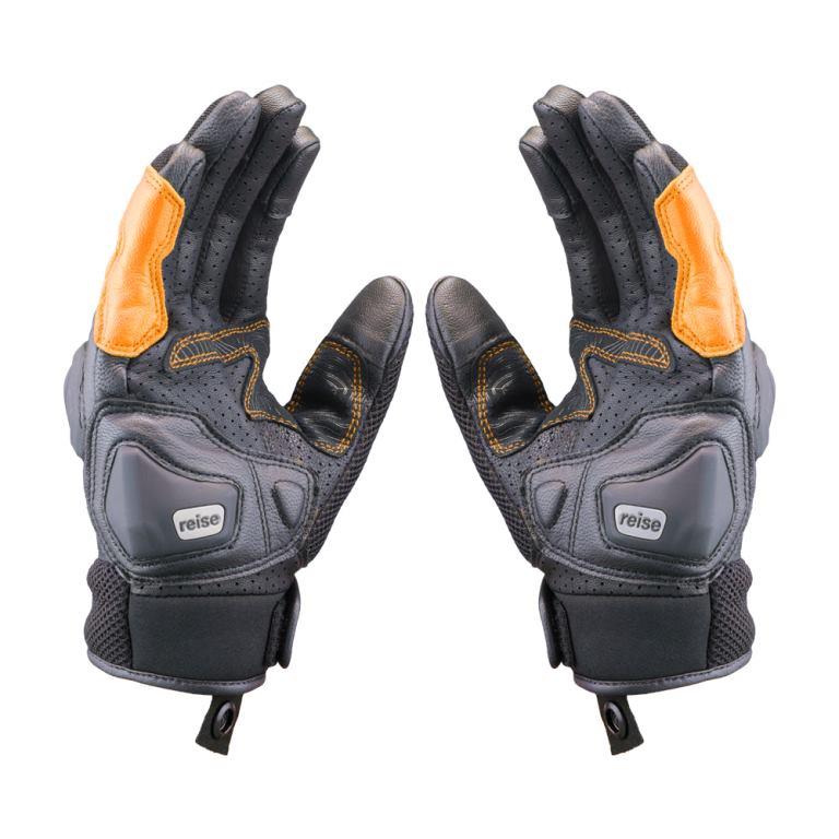 Reise Moto Austra Riding Gloves - Orange