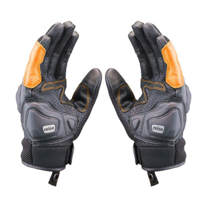 Reise Moto Austra Riding Gloves - Orange