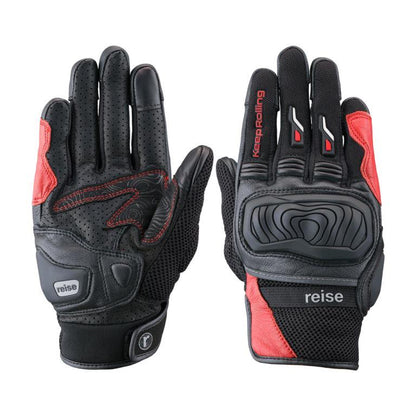 Reise Moto Austra Riding Gloves - Red
