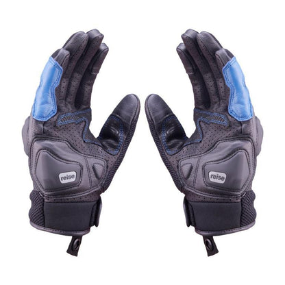 Reise Moto Austra Riding Gloves - Blue