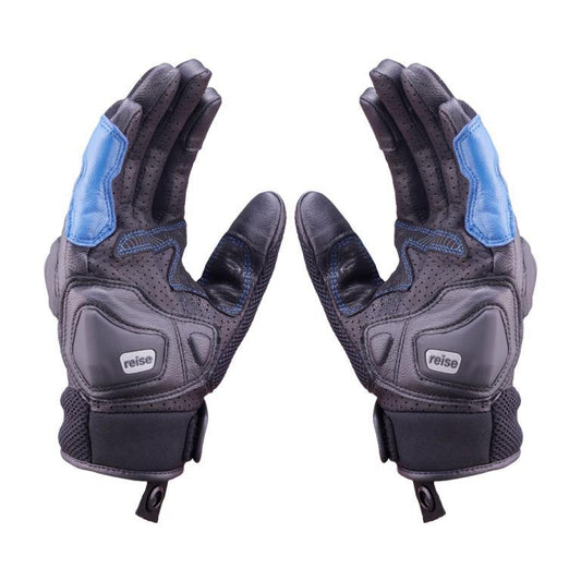 Reise Moto Austra Riding Gloves - Blue