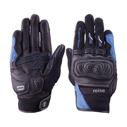 Reise Moto Austra Riding Gloves - Blue
