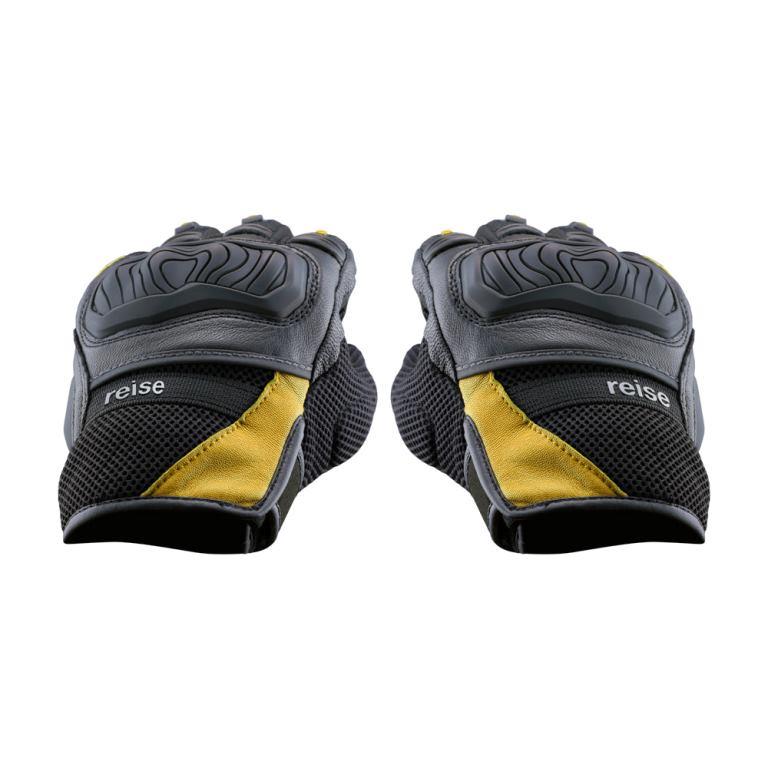 Reise Moto Austra Riding Gloves - Yellow