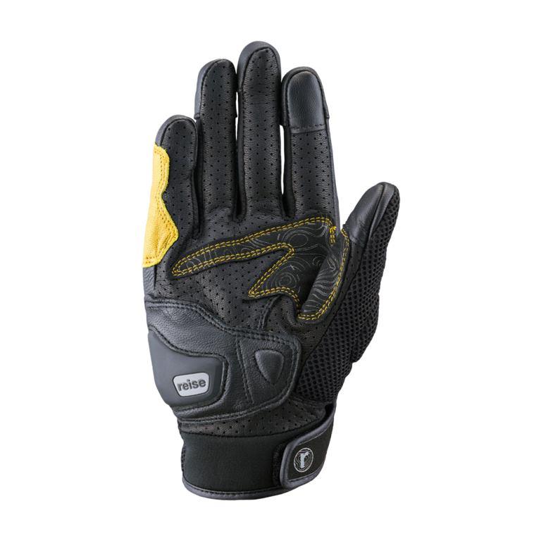 Reise Moto Austra Riding Gloves - Yellow