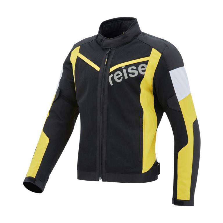 Reise Moto Diablo Mesh Sports Jacket - Yellow