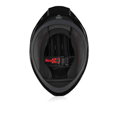 Reise Moto Helden Helmet - Solid Black Gloss