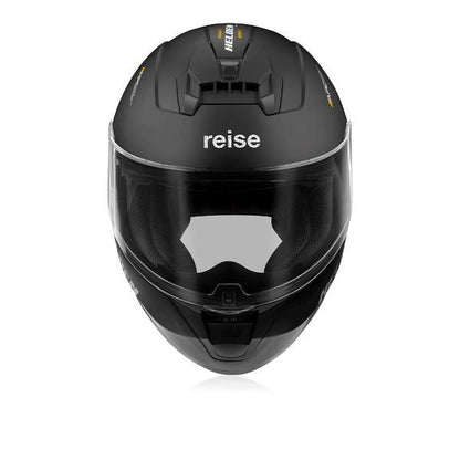 Reise Moto Helden Helmet - Solid Black Matte