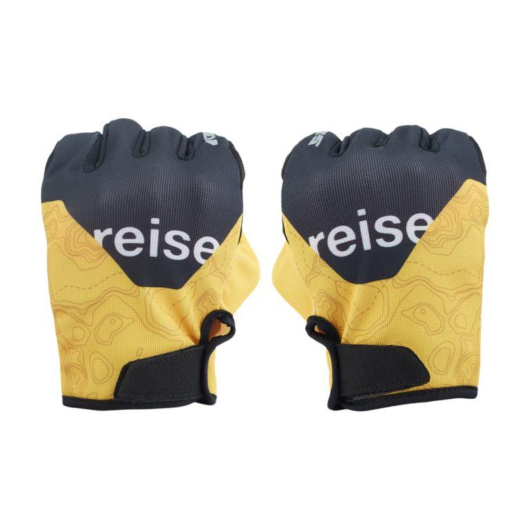 Reise Moto Knott Short Summer Gloves - Yellow