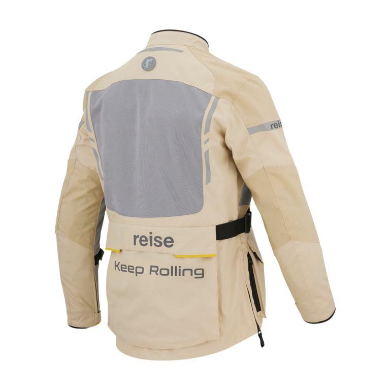 Reise Moto Pine Air Summer Adventure Touring Jacket - Beige