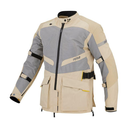 Reise Moto Pine Air Summer Adventure Touring Jacket - Beige