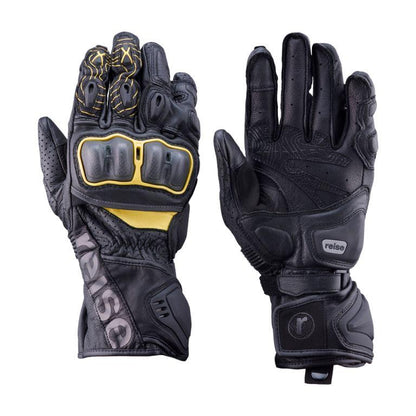 Reise Moto Rhodes Full Gauntlet Gloves - Yellow