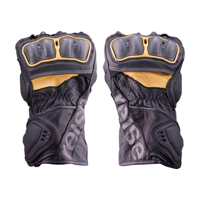 Reise Moto Rhodes Full Gauntlet Gloves - Orange