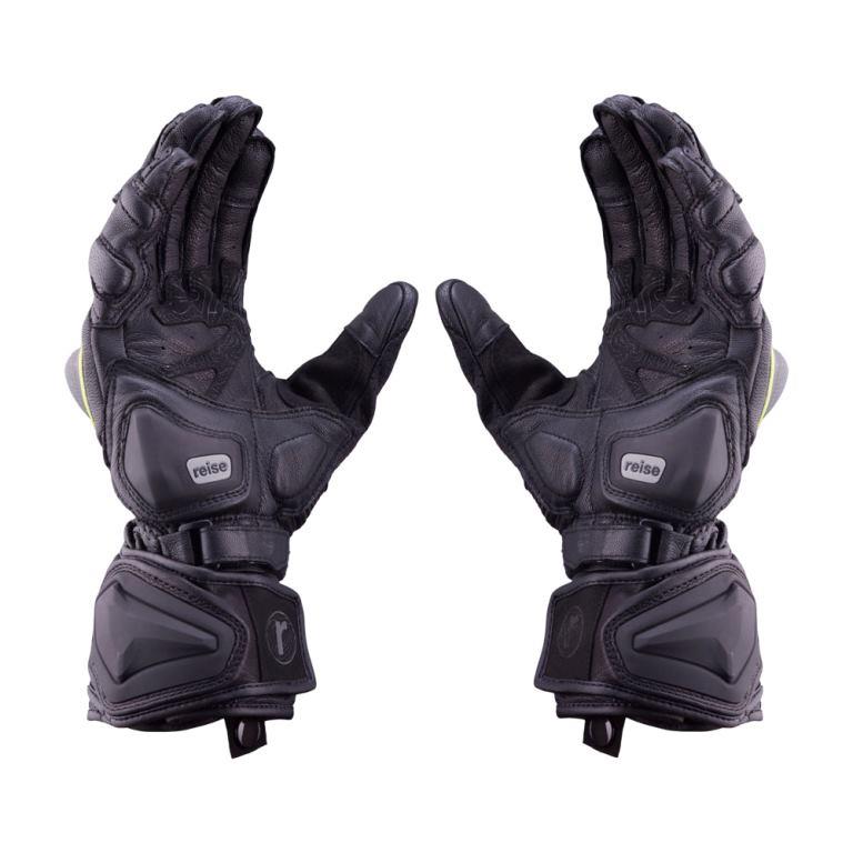 Reise Moto Rhodes Full Gauntlet Gloves - Green