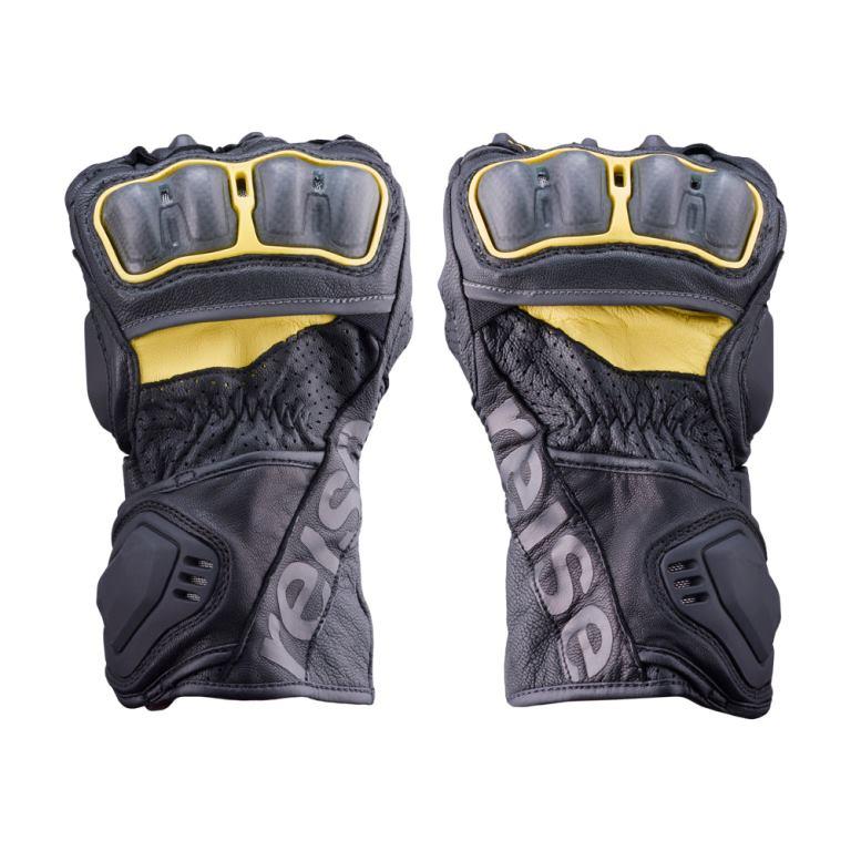 Reise Moto Rhodes Full Gauntlet Gloves - Yellow