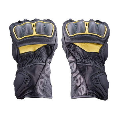 Reise Moto Rhodes Full Gauntlet Gloves - Yellow