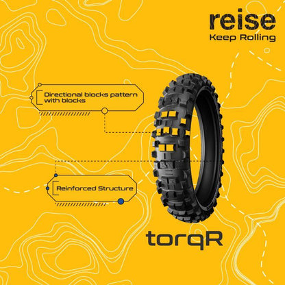 Reise Moto torqR 150/60-17 66P Rear Tubeless Tyre - 3601470922