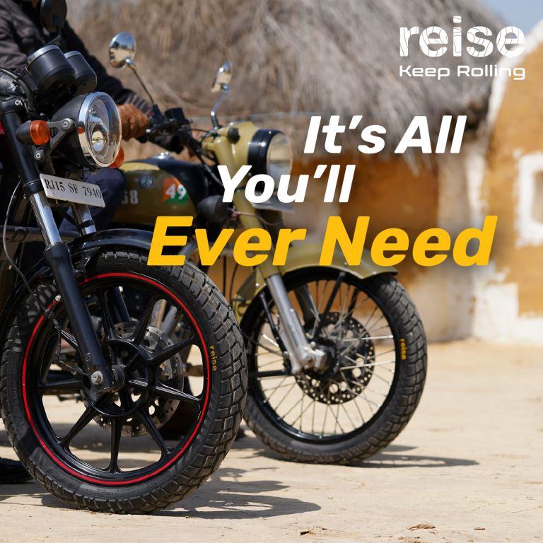 Reise Moto tourR 120/90-17 64S Rear Tube Tyre - 3601110121