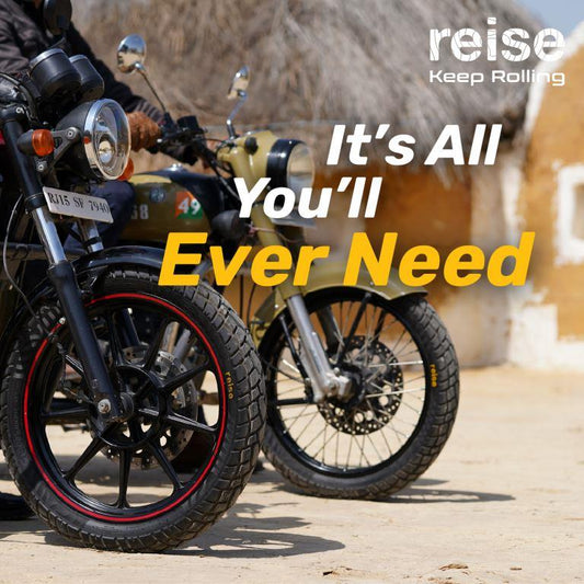 Reise Moto tourR 80/100-18 54P Rear Tubeless Tyre - 3601130122